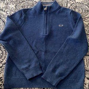 Vineyard Vines Boys 1/4 zip Sweater